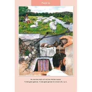 Kaart Psalm 23:1 - De God des heils 